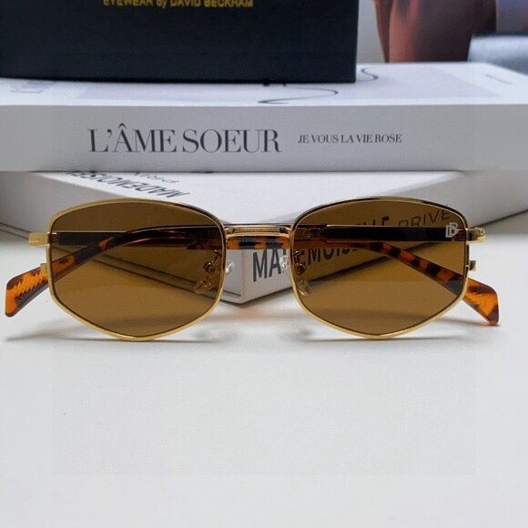 DAVID BECKHAM Retro American Metal Eyeglasses - Picture 7 of 8